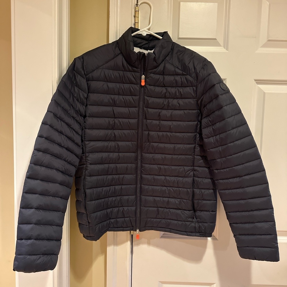 Save The Duck Women’s Plumtech Vegan Puffer Jacket Size L